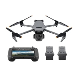 DJI Mavic 3 Pro Fly More Combo mit DJI RC Pro (leuchtstarker Bildschirm), 4/3 CMOS Hasselblad-Kamera, drei Intelligent Flight Batteries, Ladestation, ND-Filterset, Kameradrohne für Erwachsene - 1